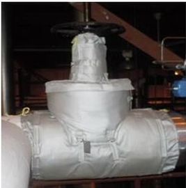 High Heat Pipe Insulation Material / Aerogel Insulated Pipe Covers Removable